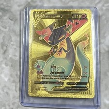 Dragapult Pokemon Gold FAN ART Card Embossed Collectible 183/192 picture