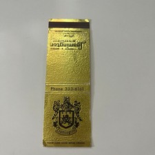 Leamington Hotels & Motels Minneapolis MN Vintage Matchbook Cover SMB39-2 picture