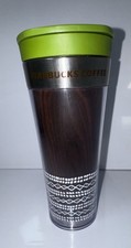 Starbucks Tumbler Wood Grain Design 2009 NEW 12oz/355ml Size picture