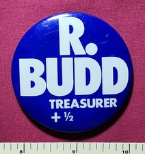 SCANDAL SUICIDE BUDD DWYER PA TREASURER SHOT HIMSELF DEAD ON TV BUTTON PINBACK picture