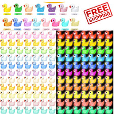 225PCS Mini Ducks Glow in the Dark Tiny Ducks Luminous Resin to Hide and Seek Pr picture