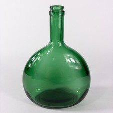 Vintage Emerald Green Glass Bottle Marked BA 8 313 Decorative 8