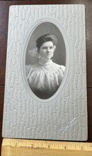 Vintage Photo  on board,  HS Photo 1906, Annie E. McNeil, Dover NH picture