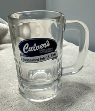 Vintage Culvers Frozen Custard Heavy Glass Mug picture