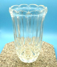 Vintage St George Crystal Tuscany Collection Muirfield Pattern Lead Crystal Vase picture
