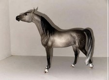 Artist resin Brigette Eberl Arabian Leni horse painted by Deb Brown like Breyer picture