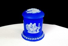 Wedgwood Antique Dark Blue Jasperware 2 3/4
