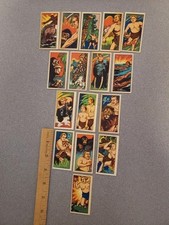 16 vintage 1966 Philadelphia Gum Tarzan trading cards.  picture