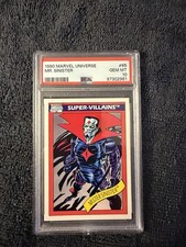 Mister Sinister - 1990 Impel Marvel Universe #65 PSA 10 picture