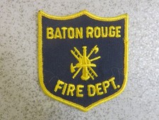 Baton Rouge Fire Rescue Dept uniform shoulder patch, new cond., LA., Louisiana picture