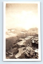 Old Vintage Photo GRAND CANYON ARIZONA LANDSCAPE CLOUDS ANTIQUE SNAPSHOT picture