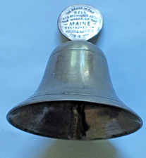 1901 USS Maine Relic Bell Pan American Exposition Buffalo NY brass of the ship picture