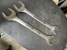 Vintage Craftsman Open End Wrenches 1-3/8