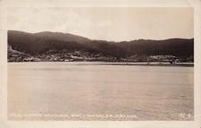 View Across Nehalem Bay Wheeler Oregon RPPC Photo Postcard K20 picture