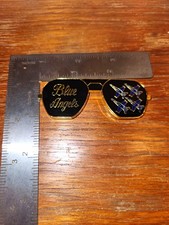 US Navy Blue Angels Aviator Sunglasses Challenge Coin Men in Black F/A-18 Rare picture