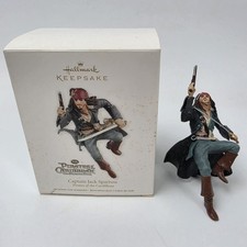 Hallmark Keepsake Captain Jack Sparrow Ornament Pirates Of The Caribbean 2011 picture