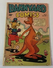 1947 BARNYARD COMICS #14 ~ Frazetta ~ low grade, general overall wear picture