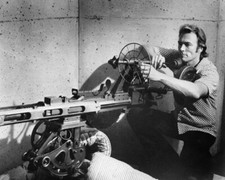 Thundebolt and Lightfoot Clint Eastwood with Oerlikon 20mm Cannon 24x30 poster picture