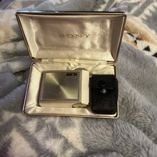 Vintage 1966 Micro Sony Transistor Radio 1r-81 In Case Unused picture
