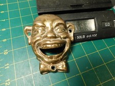 Vintage 8oz Solid Brass Laughing Man Bottle Opener 4