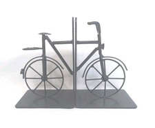 Metal Antique Bicycle Bookends Black 7
