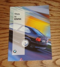 Original 1996 BMW Full Line Sales Brochure 96 M3 Sports Coupe picture