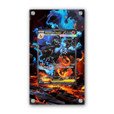 Mega Charizard X 125/094 - Exclusive Pokémon Extended Artwork Display Case picture