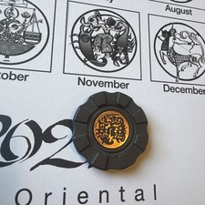 NEW HiTex Gear x Elhamy Naguib Zodiac calendar +Chip - Ti/ Copper Scorpio Inlay picture