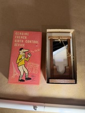 Vintage Franko American Novelty Gift Genuine French Birth Control Device 1969 picture