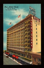 POSTCARD : CALIFORNIA - LOS ANGELES CA - NEW HOTEL CLARK LINEN VIEW picture