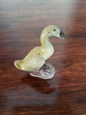 Vintage Duck Figurine Duck Bird Handpainted Wildlife Decor  picture