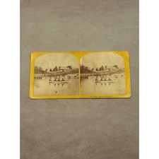 1870s Stereoview After the Regatta Women Rowing Kilburn Brothers NH picture