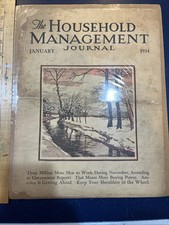The Household Management Journal 1934 - Short Stories, News & Self Help picture