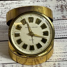 VTG. Phinney & Walker German Travel Table Clock picture