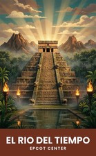 El Rio Del Tiempo Mexico Pavilion Pyramid Facade Epcot Attraction Ride Disney picture