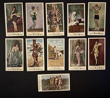 1928 Carreras Christie Comedy Girls Lot of 11 *6722 picture