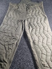 Vintage 1999 German Bundeswehr Quilted Thermal Liner Pants XL 56/58 Military picture