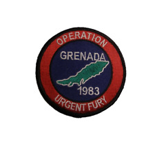 OPERATION URGENT FURY GRENADA 1983 PATCH VETERAN CARIBBEAN US ARMY USMC USN NAVY picture