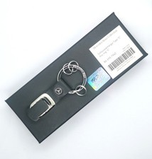 Genuine OEM Mercedes-Benz Leather C Class Keychain Key Ring B66957942 NIB picture