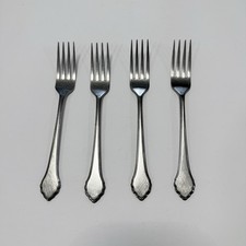 WM William Rogers Oneida Dinner Forks Set Of 4  picture