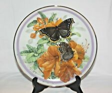 The Hamilton Collection Butterfly Garden Plate - Morning Cloak picture