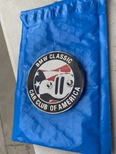 VINTAGE classic BMW car club cca of America grill badge rare e9 2002 ti tii 507 picture