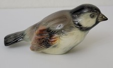 Vintage Porcelain Brown Bird Figurine Goebel 4.5 X 2