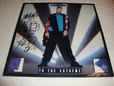 Vanilla Ice to the Extreme LP Signed  picture