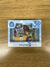2025 Disney Parks Toy Story 30th Anniversary Buzz Woody Mini Jumbo LE 1500 Pin picture
