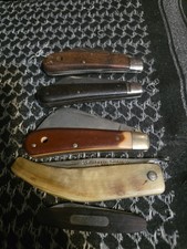 VINTAGE POCKET KNIFE LOT KABAR QUEEN PRIMBLE HAWKBILL POCKET KNIFE  picture