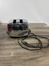 Vtg Sunbeam Radiant Control Toaster T-20C 2-Slice Bread Chrome Auto Drop WORKS picture
