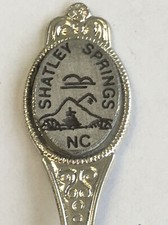 Vintage Souvenir Spoon US Collectible Shatley Springs North Carolina picture