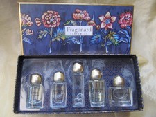 Vintage Fragonard Miniature Perfume Set Diamant Belle Étoile Reine Des Coeurs picture