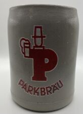 Vintage Parkbrau Beer Stein Mug - 0.5L picture
